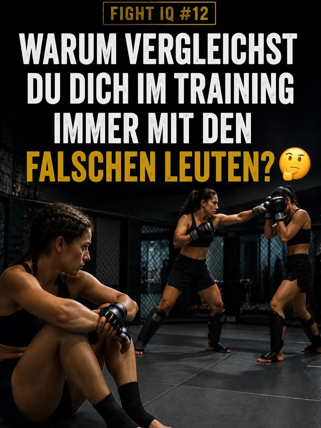 Fight IQ #12: Einer der größten Fehler im Training ist der ständige Vergleich mit anderen.